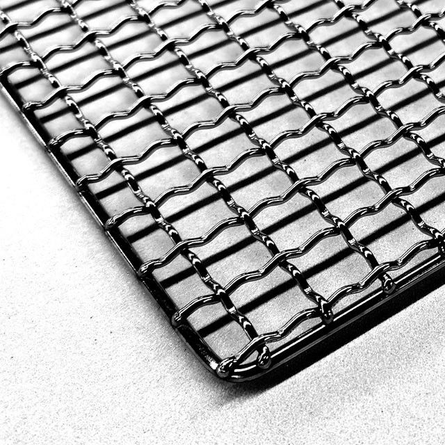 Maglia tessuta della griglia del BARBECUE di acciaio inossidabile di 304 L150mm 5